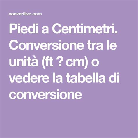 conversione piedi cm|1 piedi a centimetri.